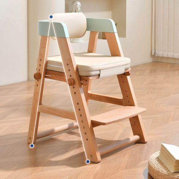 "UV Resistant Rust Resistant With Arms Waterproof Stain-Resistant Children's Chair with Adjustable Height"